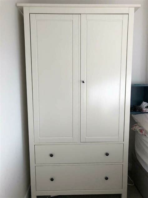 ikea hemnes wardrobe with drawers.